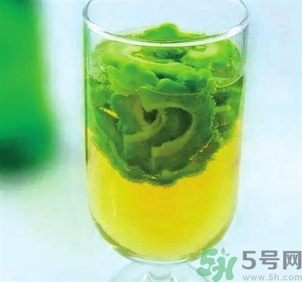 新鮮的苦瓜片能泡水喝嗎？新鮮苦瓜片泡水喝好嗎？