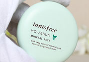 innisfree悅詩風吟礦物質薄荷粉餅真假鑒別方法