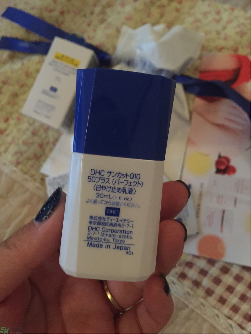 蝶翠詩DHC緊致煥膚防曬乳SPF30+ PA+++使用心得