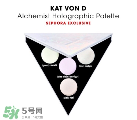 Kat Von D三角盤(pán)高光眼影試色 Kat Von D Alchemist Palette試色