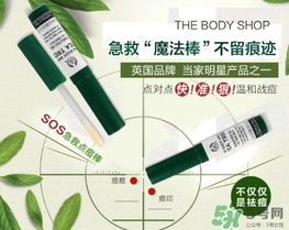 the body shop茶樹急救棒真假鑒別 the body shop急救棒新舊包裝