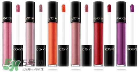 lancome2017液體口紅色號(hào) 蘭蔻2017春季液體口紅試色