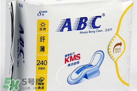 abc衛(wèi)生巾上面的藍芯有什么作用？abc衛(wèi)生巾上藍條的作用