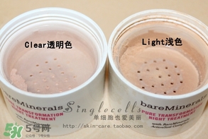 bareminerals夜間煥膚睡眠粉色號 bareminerals睡眠粉試色