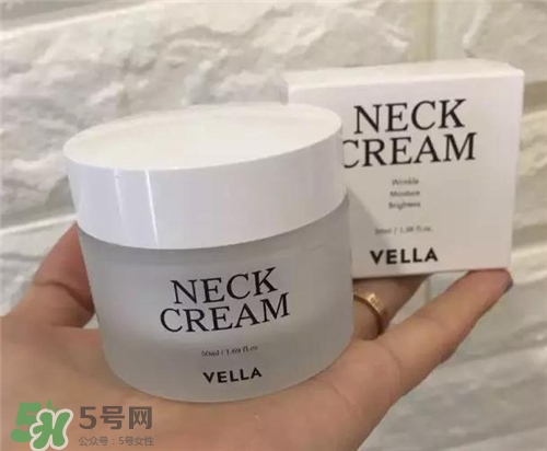 vella頸霜有效嗎？vella頸霜有用嗎？