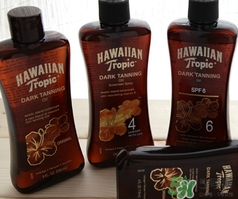 hawaiian tropic夏威夷美黑油黑鬼油怎么用？