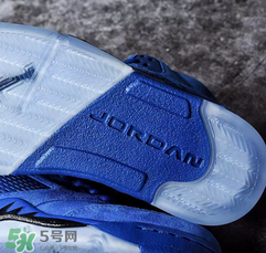 air jordan5麂皮皇家藍(lán)正品多少錢？喬丹5代藍(lán)麂皮專柜價格