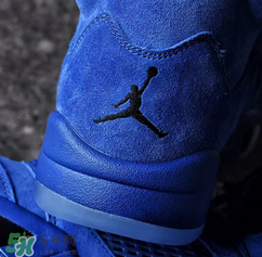 air jordan5麂皮皇家藍(lán)正品多少錢？喬丹5代藍(lán)麂皮專柜價格