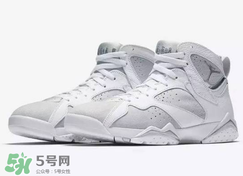 air jordan 7 pure platinum多少錢？AJ7白銀配色專柜價(jià)格