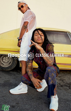 reebok黑色披頭士聯(lián)名classic leather運動鞋怎么樣_好看嗎？