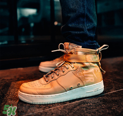 nike sf af1 mid空軍一號蘑菇色上腳效果怎么樣？