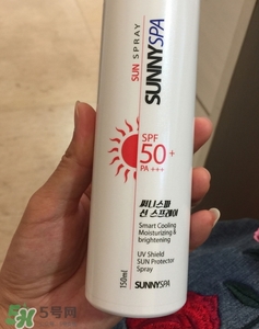 sunnyspa水晶防曬噴霧多少錢_專柜價格