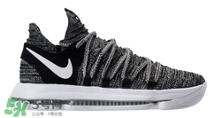 nike kd 10 oreo多少錢？耐克杜蘭特10代奧利奧配色專柜價(jià)格