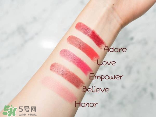 Kjaer Weis口紅怎么樣？Kjaer Weis口紅色號(hào)試色