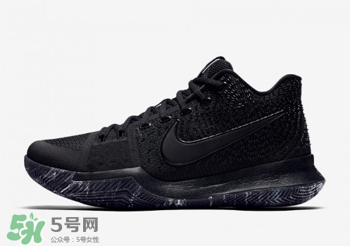 nike kyrie 3 triple black耐克歐文3代純黑配色什么時(shí)候發(fā)售？