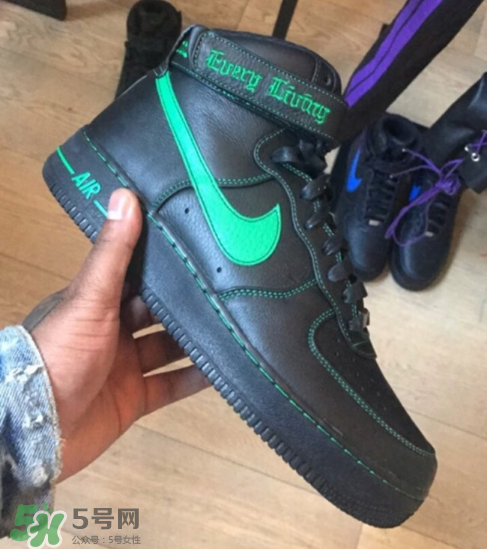 vlone與nike air force 1high聯(lián)名款運(yùn)動(dòng)鞋配色有哪幾種？