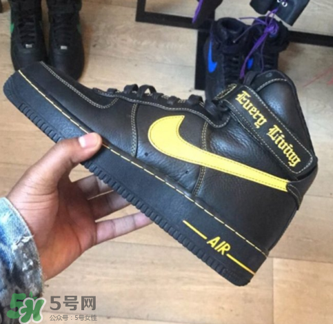 vlone與nike air force 1high聯(lián)名款運(yùn)動(dòng)鞋配色有哪幾種？