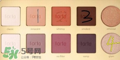 tarte pro眼影盤妝容試色  tarte pro眼影盤妝容教程