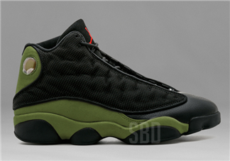 air jordan 13 olive多少錢？aj13橄欖綠配色專柜價格