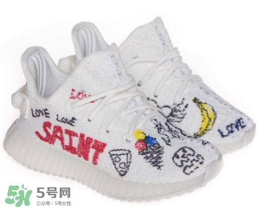 adidas yeezy 350 boost v2兒童定制版在哪買_怎么買？