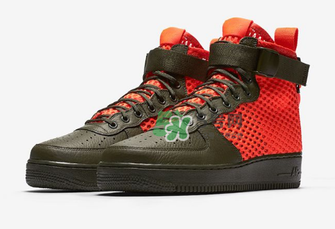 nike sf-af1 mid空軍一號網(wǎng)眼撞色款什么時候發(fā)售？