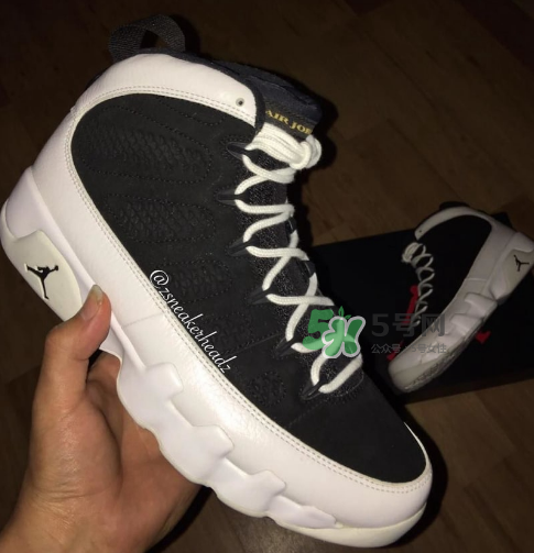 air jordan 9黑白金配色實(shí)物什么樣_什么時候發(fā)售？