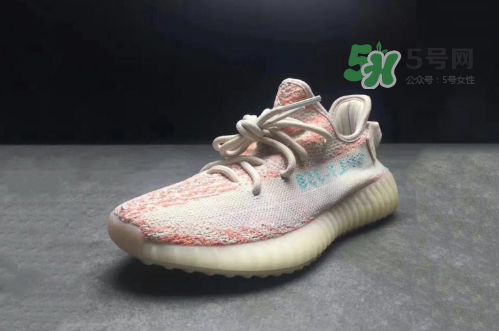 adidas yeezy boost 350 v2 chalk coral粉斑馬是真的嗎？