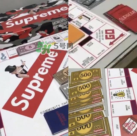 supreme版大富翁是什么樣的？大富翁和supreme聯(lián)名是真的嗎？