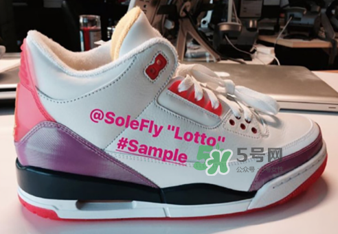 solefly與air jordan 3 lotto聯(lián)名火烈鳥球鞋在哪買？