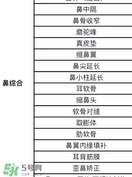 鼻綜合手術(shù)多少錢？鼻綜合整形價(jià)格