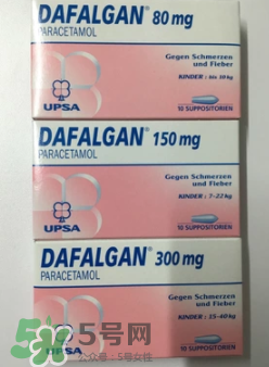 dafalgan退燒栓怎么用？dafalgan退燒栓使用說明