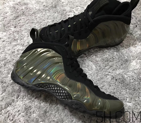 nike air foamposite one legion green全息噴什么時候發(fā)售？