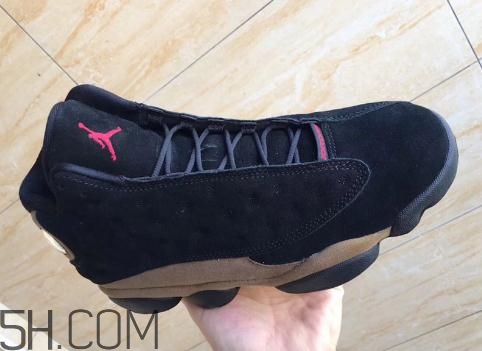 air jordan 13 olive麂皮橄欖配色上腳效果怎么樣？