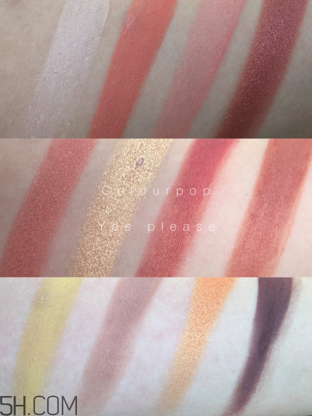 colourpop眼影盤(pán)哪款好_colourpop眼影盤(pán)試色對(duì)比