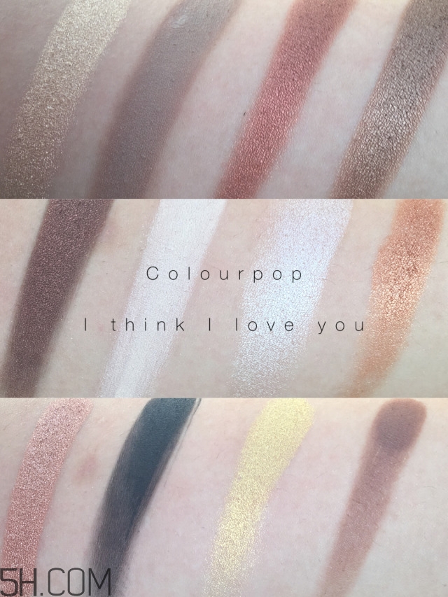 colourpop眼影盤(pán)哪款好_colourpop眼影盤(pán)試色對(duì)比