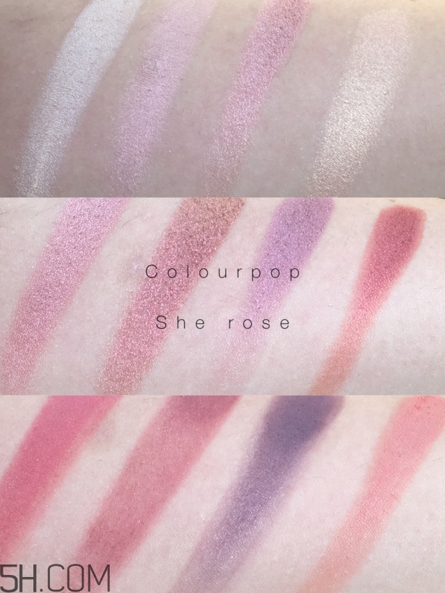 colourpop眼影盤(pán)哪款好_colourpop眼影盤(pán)試色對(duì)比