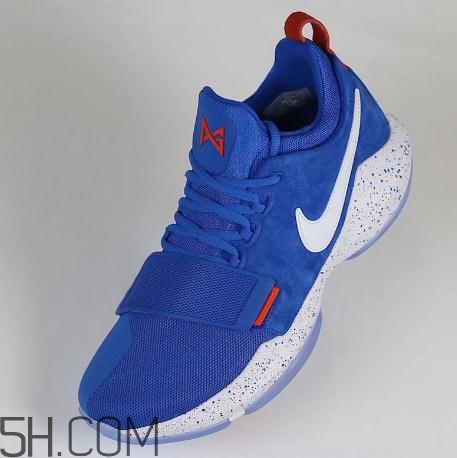 nike pg1 blue suede實(shí)物什么樣？