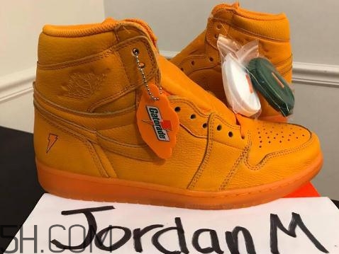 air jordan 1 gatorade佳得樂橙色版發(fā)售時間_多少錢？