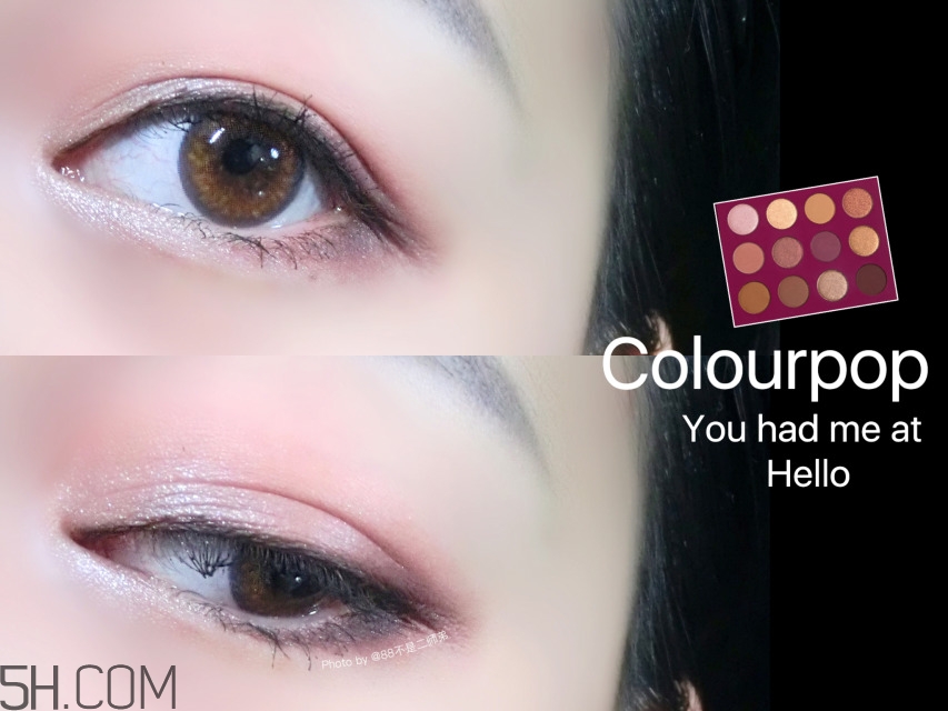 colourpop紅薯盤色號_colourpop紅薯盤試色圖