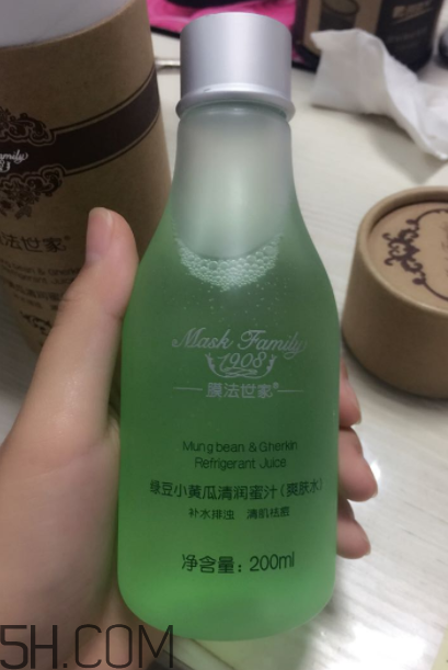 膜法世家綠豆小黃瓜蜜汁爽膚水怎么樣_好用嗎