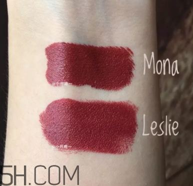 nars mona和leslie一樣嗎？nars mona和leslie試色對比