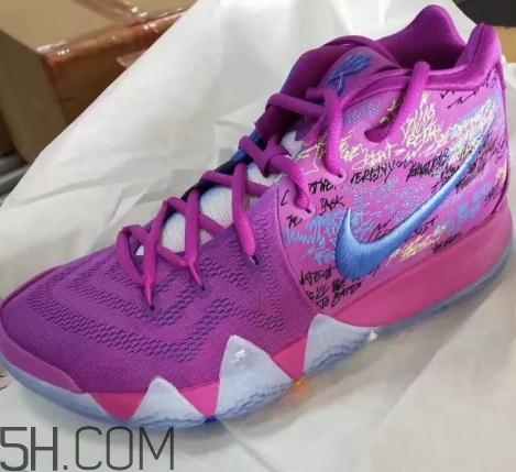 nike kyrie 4 multi color鴛鴦配色實(shí)物諜照什么樣？