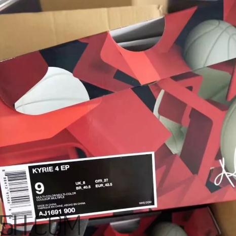 nike kyrie 4 multi color鴛鴦配色實(shí)物諜照什么樣？