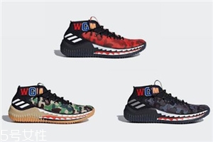 bape與adidas dame 4聯(lián)名有哪幾款_多少錢(qián)？