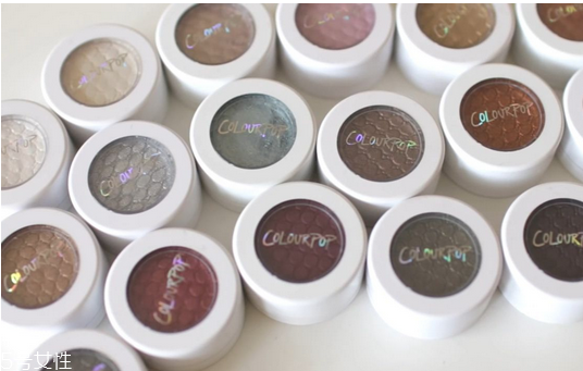 colourpop眼影真假辨別對比 colourpop眼影最全試色