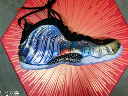 nike air foamposite one cny新年煙花噴開箱測(cè)評(píng)