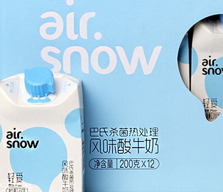 airsnow輕愛酸奶多少錢一瓶？