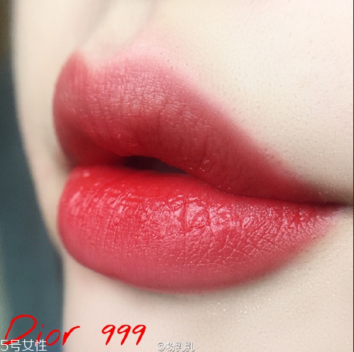 mac的rubywoo和迪奧999買哪個 大紅色系口紅