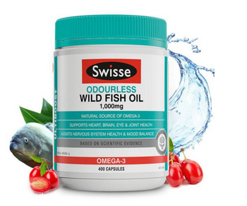 swisse魚油一天吃幾粒？一天一到兩粒