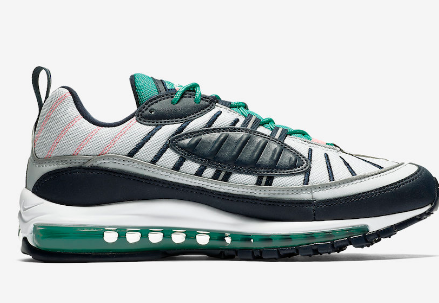 nike air max 98 south beach南海岸配色發(fā)售時(shí)間